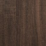 Meuble TV avec portes en verre chêne marron 102x37x42 cm – Image 9