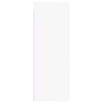 Armoire murale avec portes en verre blanc 35x37x100 cm – Image 5