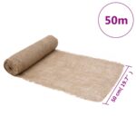 Rouleaux de jute 2 pcs 0,5x50 m 100 % jute 200 g/m² – Image 6