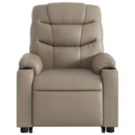 Fauteuil inclinable Cappuccino Similicuir – Image 6