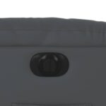 Fauteuil inclinable électrique gris similicuir – Image 11