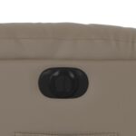 Fauteuil inclinable électrique cappuccino similicuir – Image 10