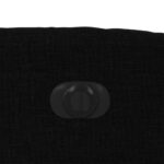Fauteuil inclinable électrique Noir Tissu – Image 9