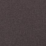 Fauteuil inclinable de massage Marron foncé Tissu – Image 12