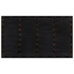 Paillasson rectangulaire 45x75 cm caoutchouc et fibre de coco – Image 2