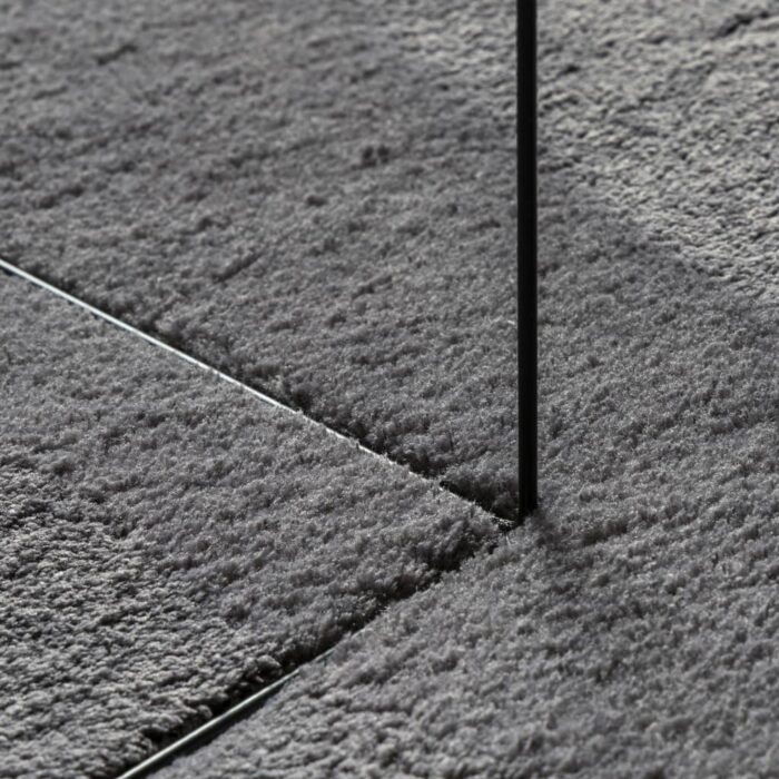 Tapis HUARTE à poils courts doux lavable anthracite 240x340 cm – Image 6