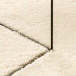 Tapis HUARTE à poils courts doux et lavable crème 140x200 cm – Image 6