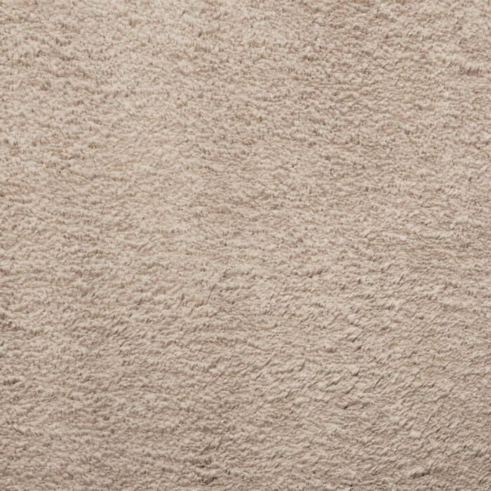 Tapis HUARTE à poils courts doux et lavable sable Ø 200 cm – Image 7