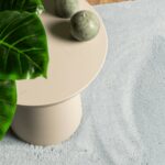 Tapis HUARTE à poils courts doux et lavable bleu 200x200 cm – Image 5