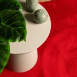 Tapis HUARTE à poils courts doux et lavable rouge 140x200 cm – Image 5