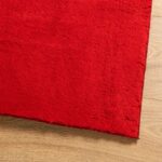 Tapis HUARTE à poils courts doux et lavable rouge 160x230 cm – Image 2