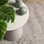 Tapis shaggy PAMPLONA poils longs moderne beige 160x230 cm – Image 5