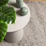 Tapis shaggy PAMPLONA poils longs moderne beige 200x280 cm – Image 5