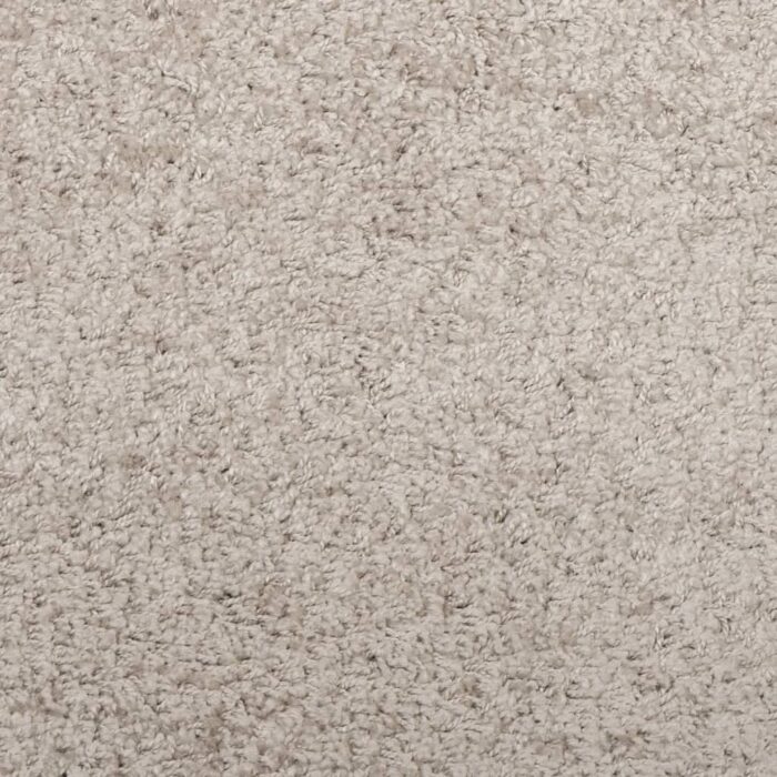 Tapis shaggy PAMPLONA poils longs moderne beige 200x280 cm – Image 7