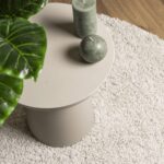 Tapis shaggy PAMPLONA poils longs moderne crème 100x200 cm – Image 5