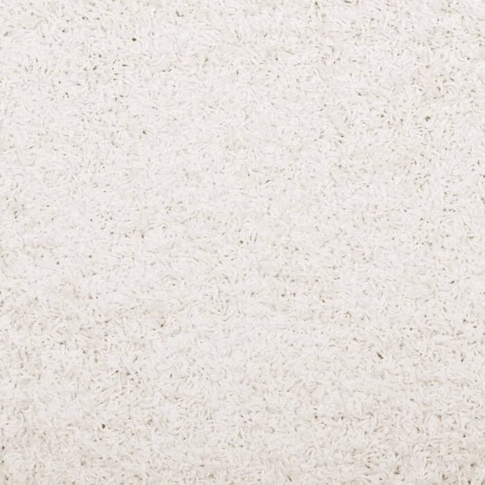 Tapis shaggy PAMPLONA poils longs moderne crème 100x200 cm – Image 7