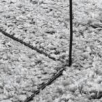Tapis shaggy PAMPLONA poils longs moderne gris 80x150 cm – Image 6