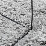 Tapis shaggy PAMPLONA poils longs moderne gris 80x250 cm – Image 6