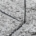 Tapis shaggy PAMPLONA poils longs moderne gris 140x200 cm – Image 6