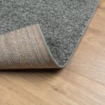 Tapis shaggy PAMPLONA poils longs moderne vert 80x200 cm – Image 3