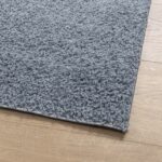 Tapis shaggy PAMPLONA poils longs moderne bleu 80x150 cm – Image 2