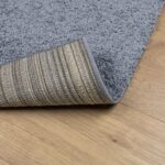 Tapis shaggy PAMPLONA poils longs moderne bleu 100x200 cm – Image 3