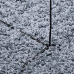 Tapis shaggy PAMPLONA poils longs moderne bleu 100x200 cm – Image 6