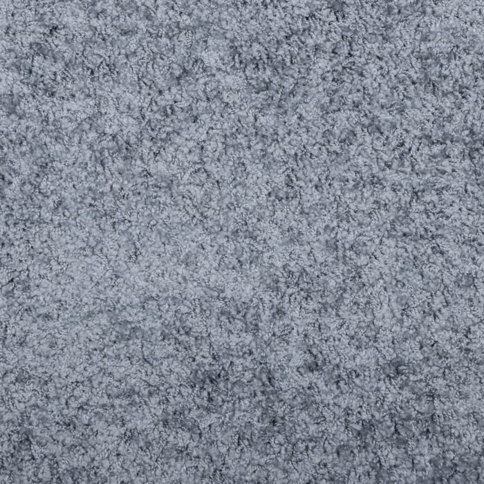 Tapis shaggy PAMPLONA poils longs moderne bleu 100x200 cm – Image 7