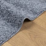 Tapis shaggy PAMPLONA poils longs moderne bleu 160x230 cm – Image 4