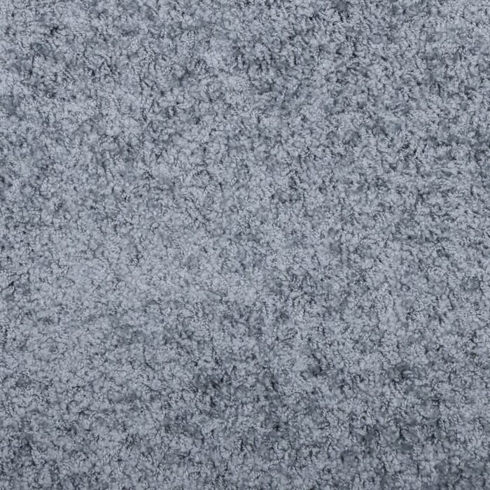 Tapis shaggy PAMPLONA poils longs moderne bleu 200x280 cm – Image 7