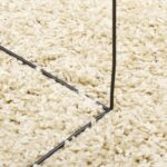 Tapis shaggy PAMPLONA poils longs moderne doré 100x200 cm – Image 6
