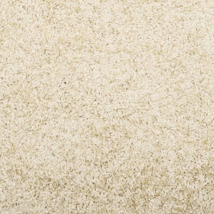 Tapis shaggy PAMPLONA poils longs moderne doré 100x200 cm – Image 7