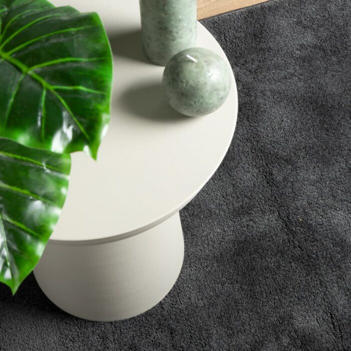 Tapis OVIEDO à poils courts anthracite 60x110 cm – Image 5