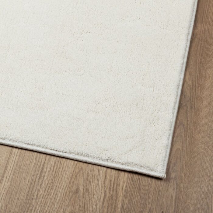 Tapis OVIEDO à poils courts crème 60x110 cm – Image 2