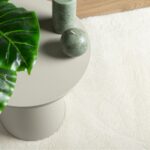 Tapis OVIEDO à poils courts crème 100x200 cm – Image 5