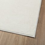 Tapis OVIEDO à poils courts crème 120x170 cm – Image 2
