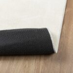 Tapis OVIEDO à poils courts crème 120x170 cm – Image 3