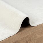 Tapis OVIEDO à poils courts crème 120x170 cm – Image 4