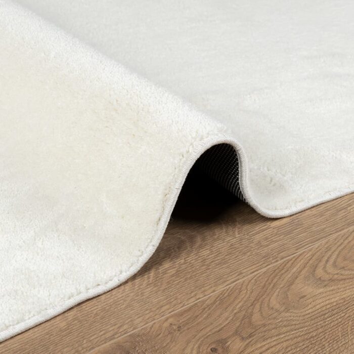 Tapis OVIEDO à poils courts crème 120x170 cm – Image 4
