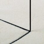 Tapis OVIEDO à poils courts crème 120x170 cm – Image 6