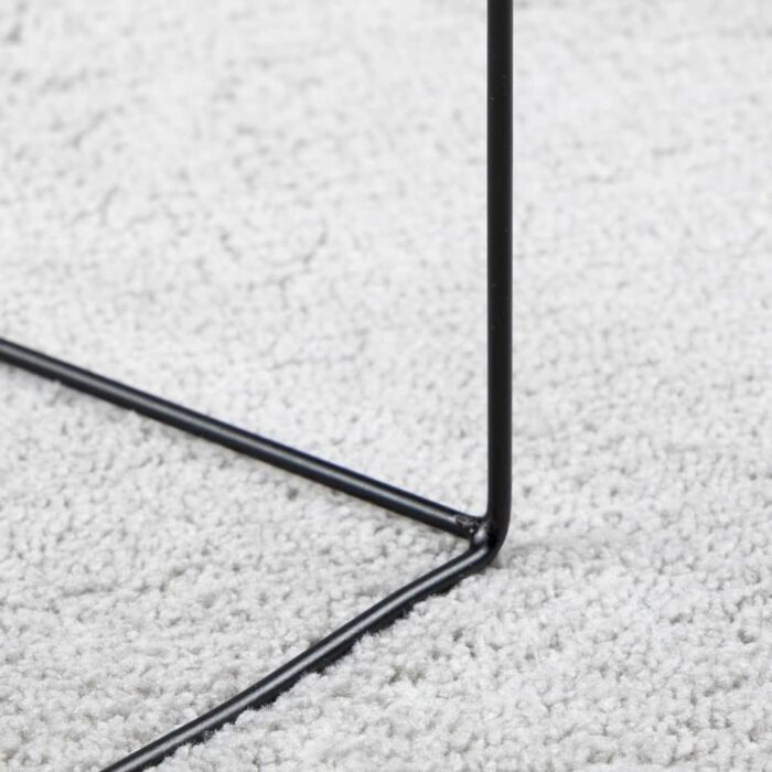 Tapis OVIEDO à poils courts gris Ø 100 cm – Image 6