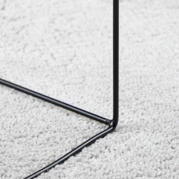 Tapis OVIEDO à poils courts gris Ø 120 cm – Image 6