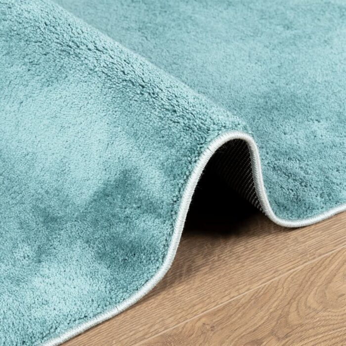 Tapis OVIEDO à poils courts vert 80x250 cm – Image 4