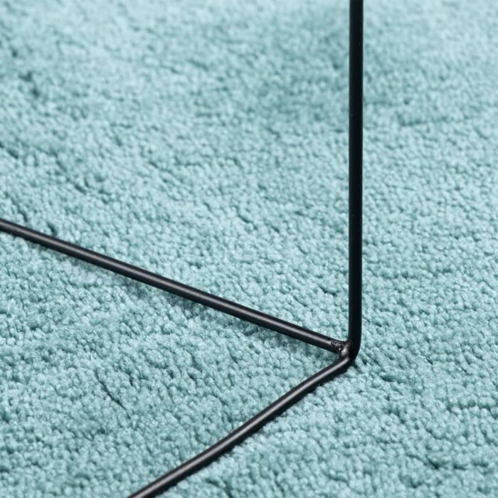 Tapis OVIEDO à poils courts vert 80x250 cm – Image 6