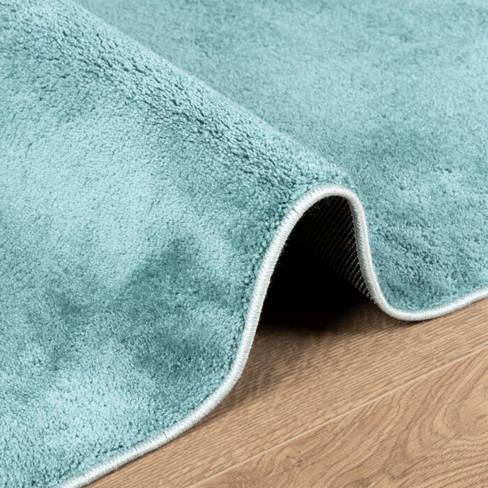 Tapis OVIEDO à poils courts vert 100x200 cm – Image 4