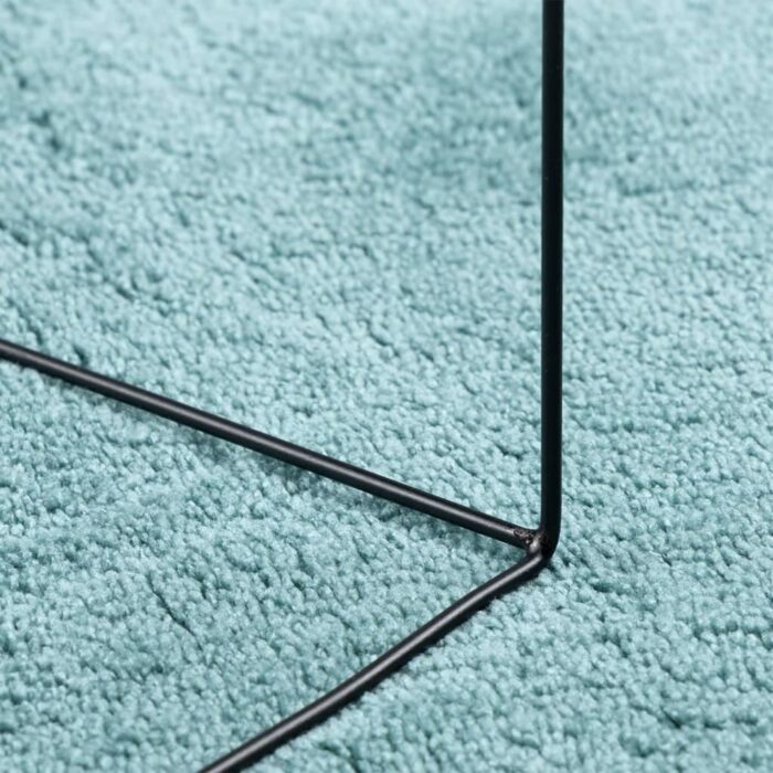 Tapis OVIEDO à poils courts vert 100x200 cm – Image 6