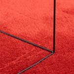 Tapis OVIEDO à poils courts rouge 100x200 cm – Image 6