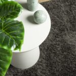 Tapis ISTAN à poils longs aspect brillant anthracite 120x170 cm – Image 5