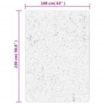 Tapis ISTAN à poils longs aspect brillant anthracite 160x230 cm – Image 8