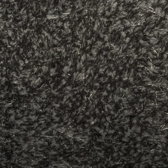 Tapis ISTAN à poils longs aspect brillant anthracite 200x280 cm – Image 7